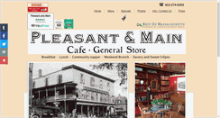 Desktop Screenshot of pleasantandmain.com